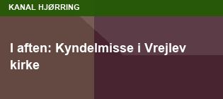 I aften: Kyndelmisse i Vrejlev kirke